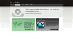 Desktop Screenshot of dis-hosting.net